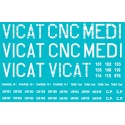 HO VICAT CONTAINERS CP DECALS