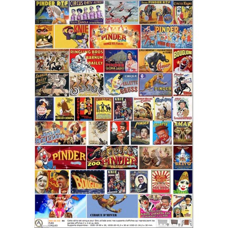 CIRCUS POSTERS HO
