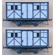 PAIR OF READY TO GO HOm CP BOX CARS