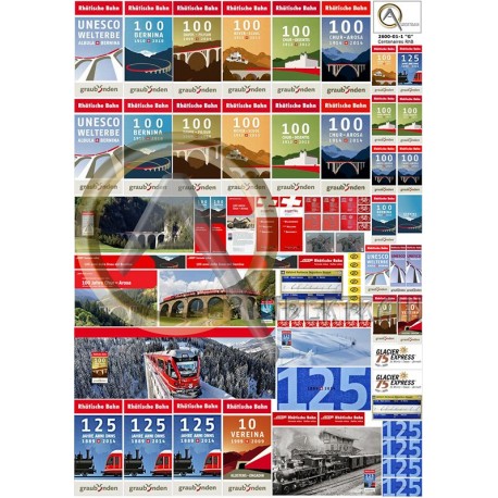 RHB ANNIVERSARIES POSTERS & ADS G SCALE